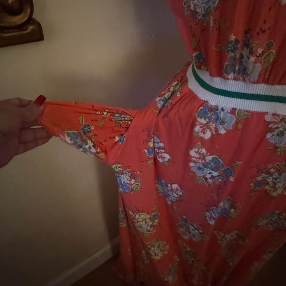 Dress Matilda Jane Floral Coral Maxi - Picture 9 of 9